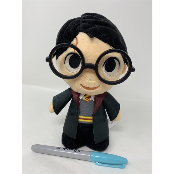 WB Funko Harry Potter World of Wizarding 8" Plush Doll with Glasses 2018 - Picture 3 of 8
